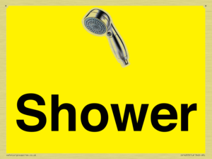 Shower Dementia Friendly Yellow 